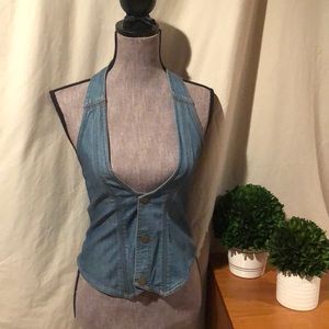 Denim vest